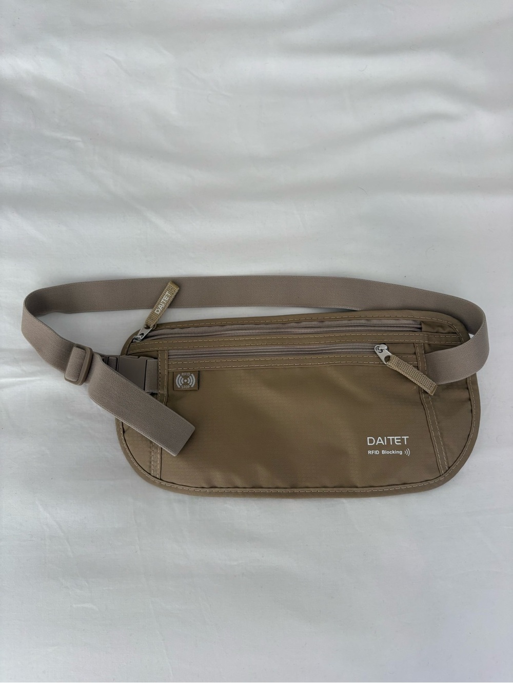 RFID-Blocking Waist Pack in Khaki